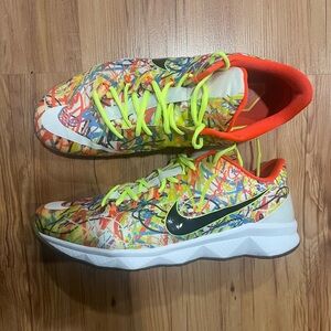 Nike CJ3 Calvin Johnson Flyweave, Thankful Graffitti